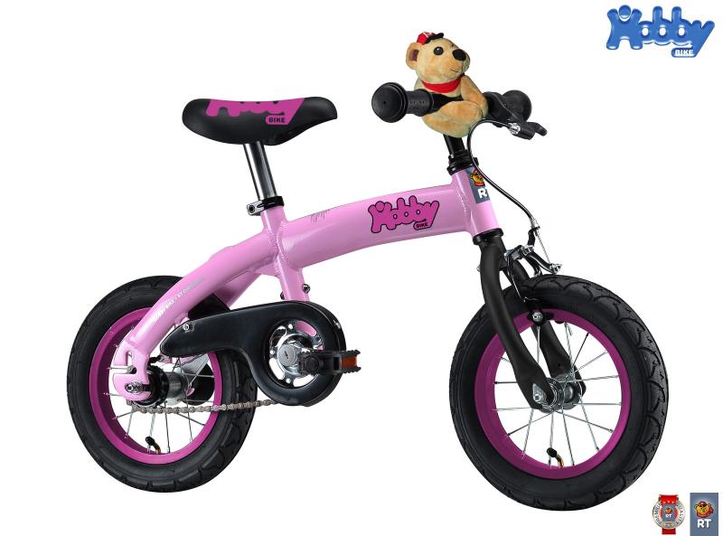 Велобалансир+велосипед ALU NEW 2016, pink  